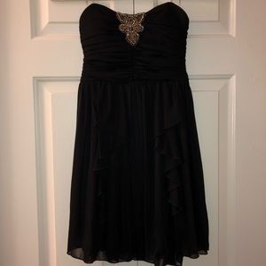 MyMichelle Little Black Strapless Dress